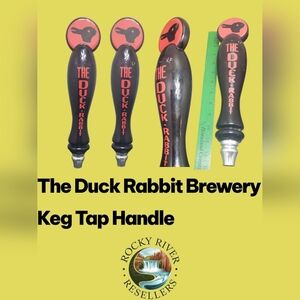 Amber Ale | Keg Tap Handle | The Duck Rabbit Brewery In Farmville, NC | RRR Bar